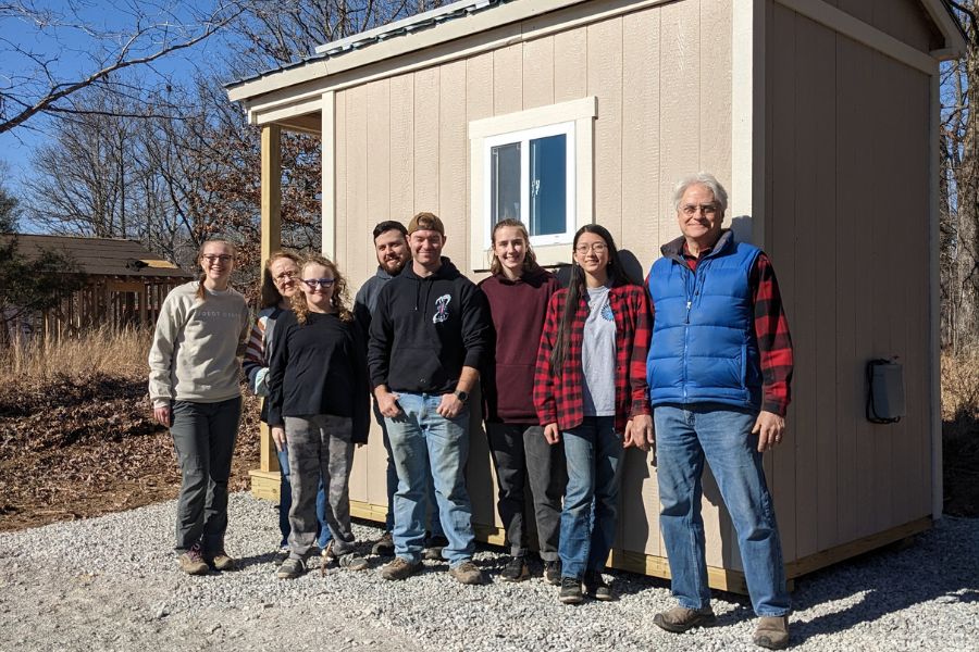 Microhome built by students will have a macro impact | Lipscomb University